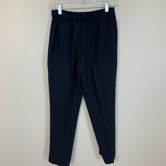 Aritizia Wilfred Trouser Darontal Pants Black Ankle Size 2 - Picture 4 of 9